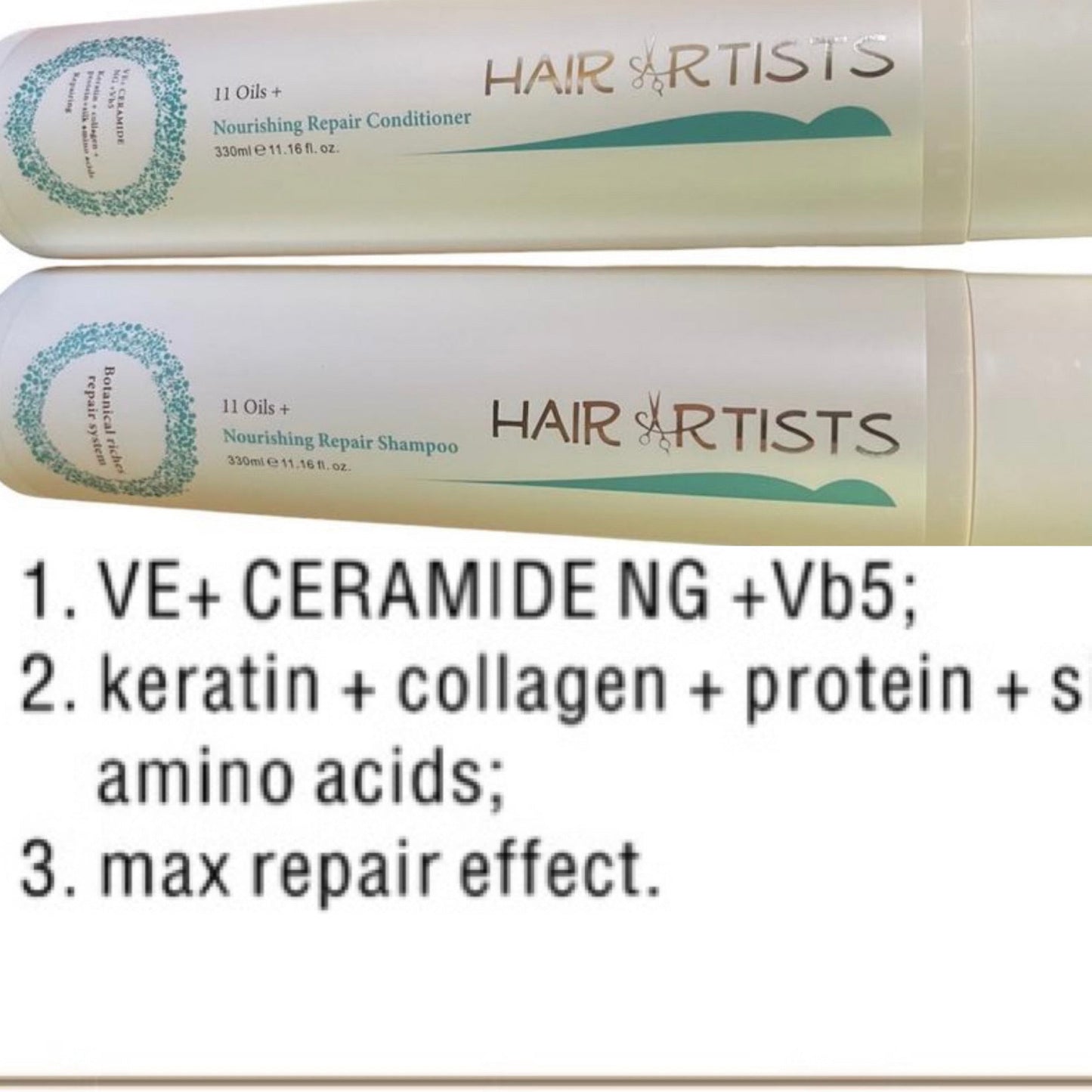 Hair Artists Nourishing Repair Shampoo & Conditioner