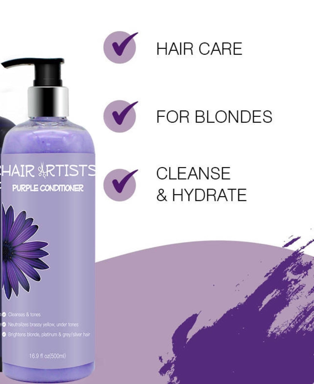 Hair Artists Purple Shampoo & Conditioner