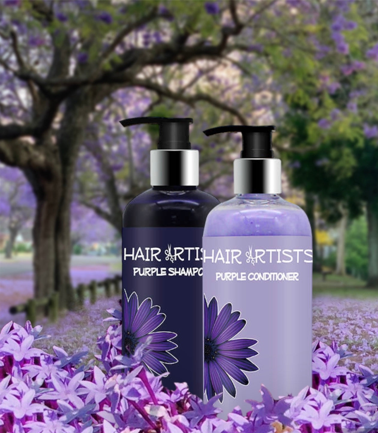 Hair Artists Purple Shampoo & Conditioner