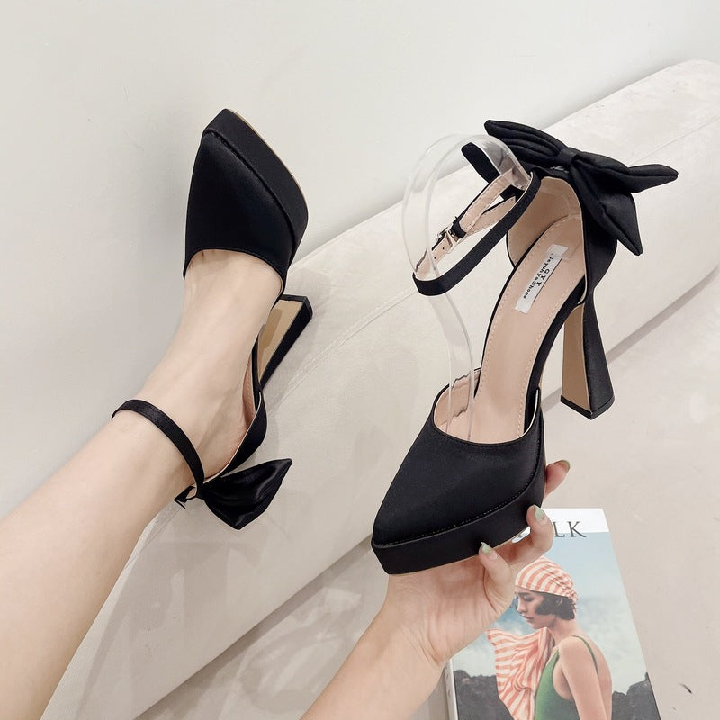 One-Word 12cm Platform Not Tired Feet French High Heels