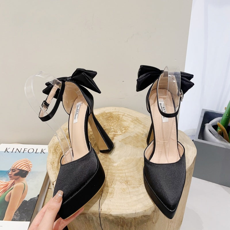 One-Word 12cm Platform Not Tired Feet French High Heels