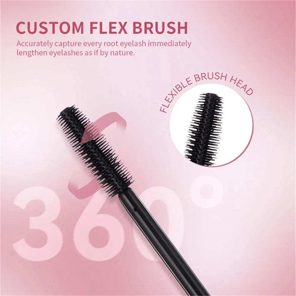 Eyelashes Lengthening Mascara Waterproof Long Lasting Silky Lash Black Eyelashes Extension Make Up Beauty Eye Korean Cosmetic