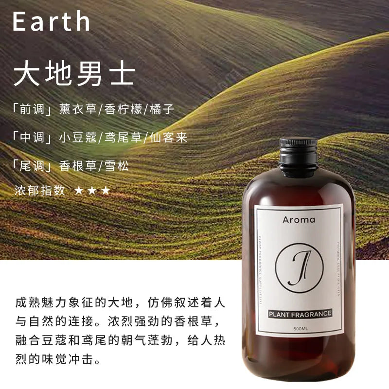 500ml Air Fragrance Perfume Aroma Oil Essential Oils For Humidifier Aromatic Diffuser Fragrance Oil For Hotel Home