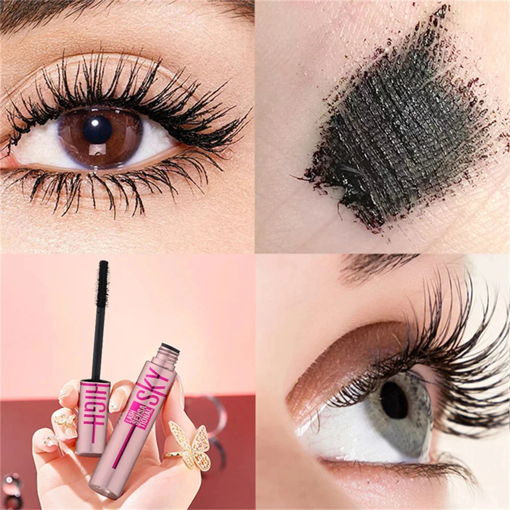 Eyelashes Lengthening Mascara Waterproof Long Lasting Silky Lash Black Eyelashes Extension Make Up Beauty Eye Korean Cosmetic