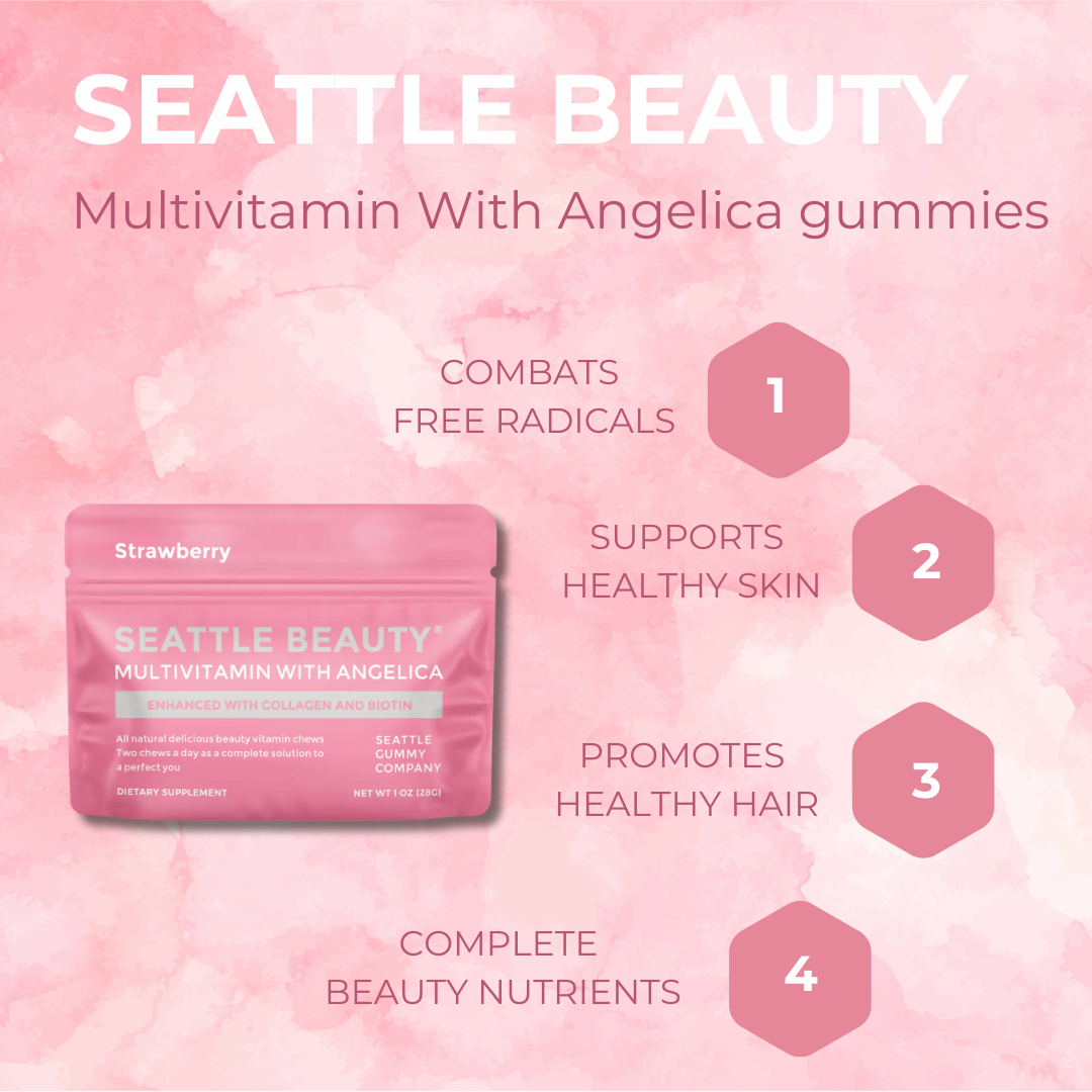 Multivitamin Gummy with Angelica Strawberry 12-Pack