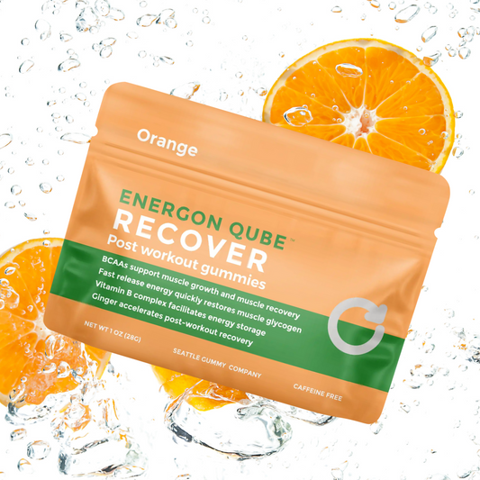 Recover Post-Workout Supplement Gummies Orange Ginger 12-Pack